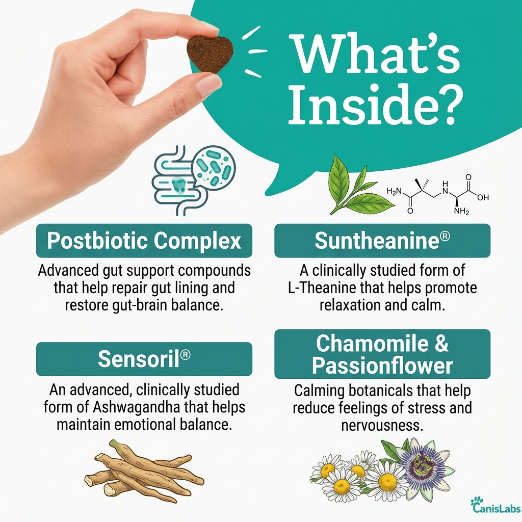 CalmAxis™ Postbiotic Chews